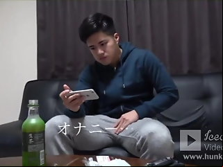 handsome asian hunk   