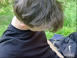 brother lets hole school forest 
